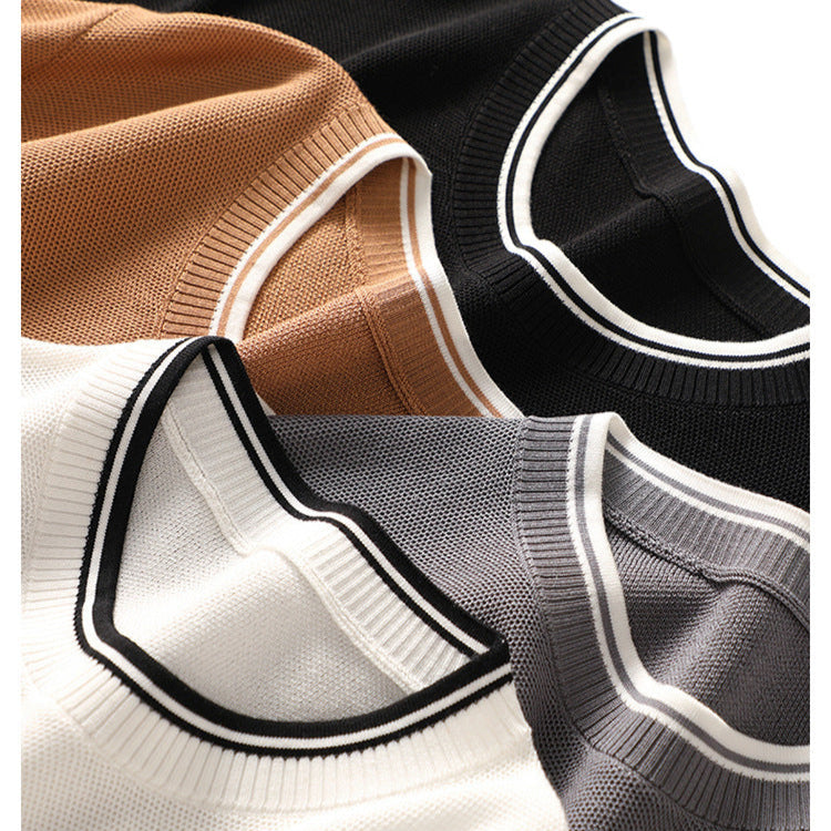 Calder Cotton Silk Short Sleeve Shirt