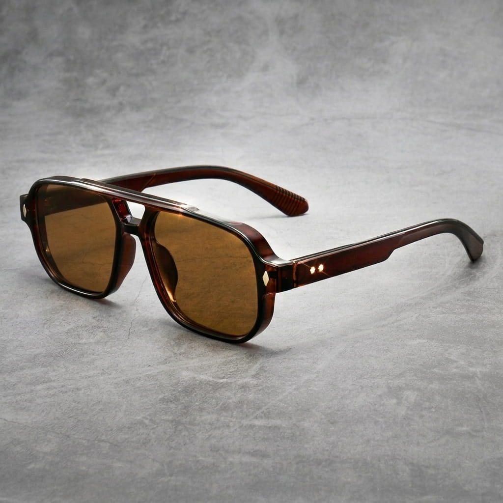 Riviera ´71 Premium Tortoiseshell Aviator Sunglasses Retro Style