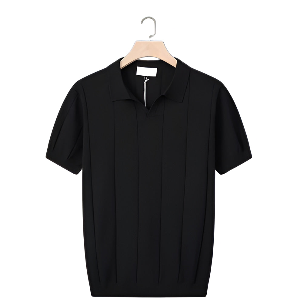 Men’s 100% Cotton Polo Shirt – Breathable Classic Fit - Orange Red M product image