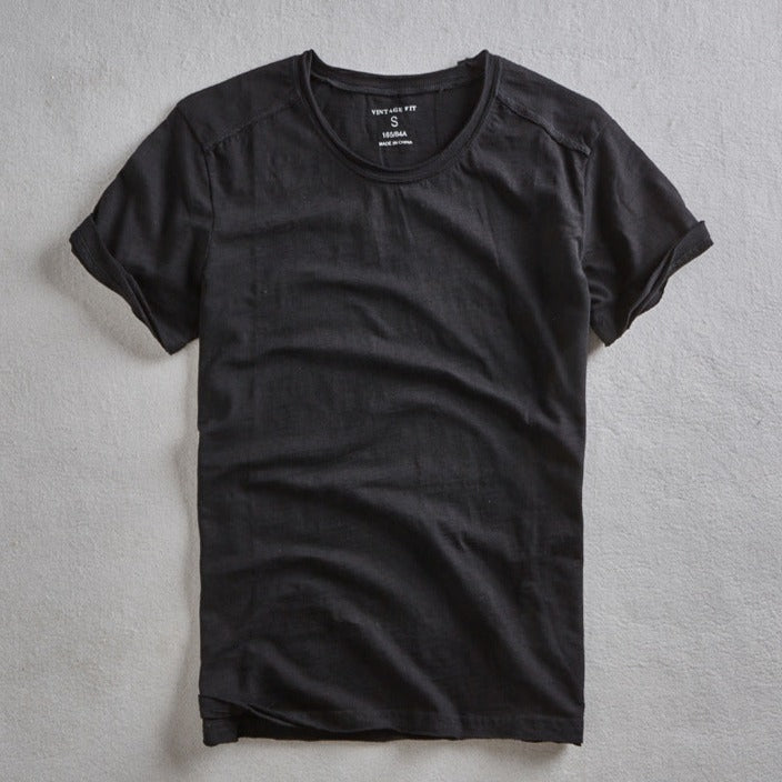 UNIFORM T-SHIRT - RIKU【M】 Riku Cotton Vintage T-Shirt