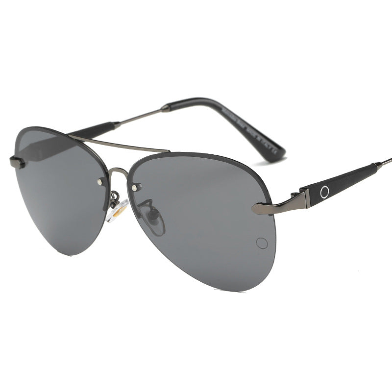Men's Polarized Aviator Sunglasses - UV400 Gold Double Bridge
