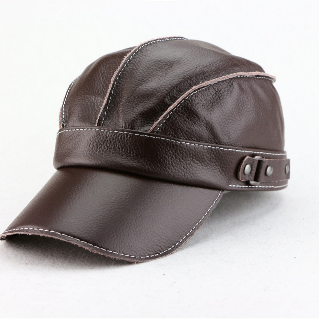 Dalton Genuine Leather Cap
