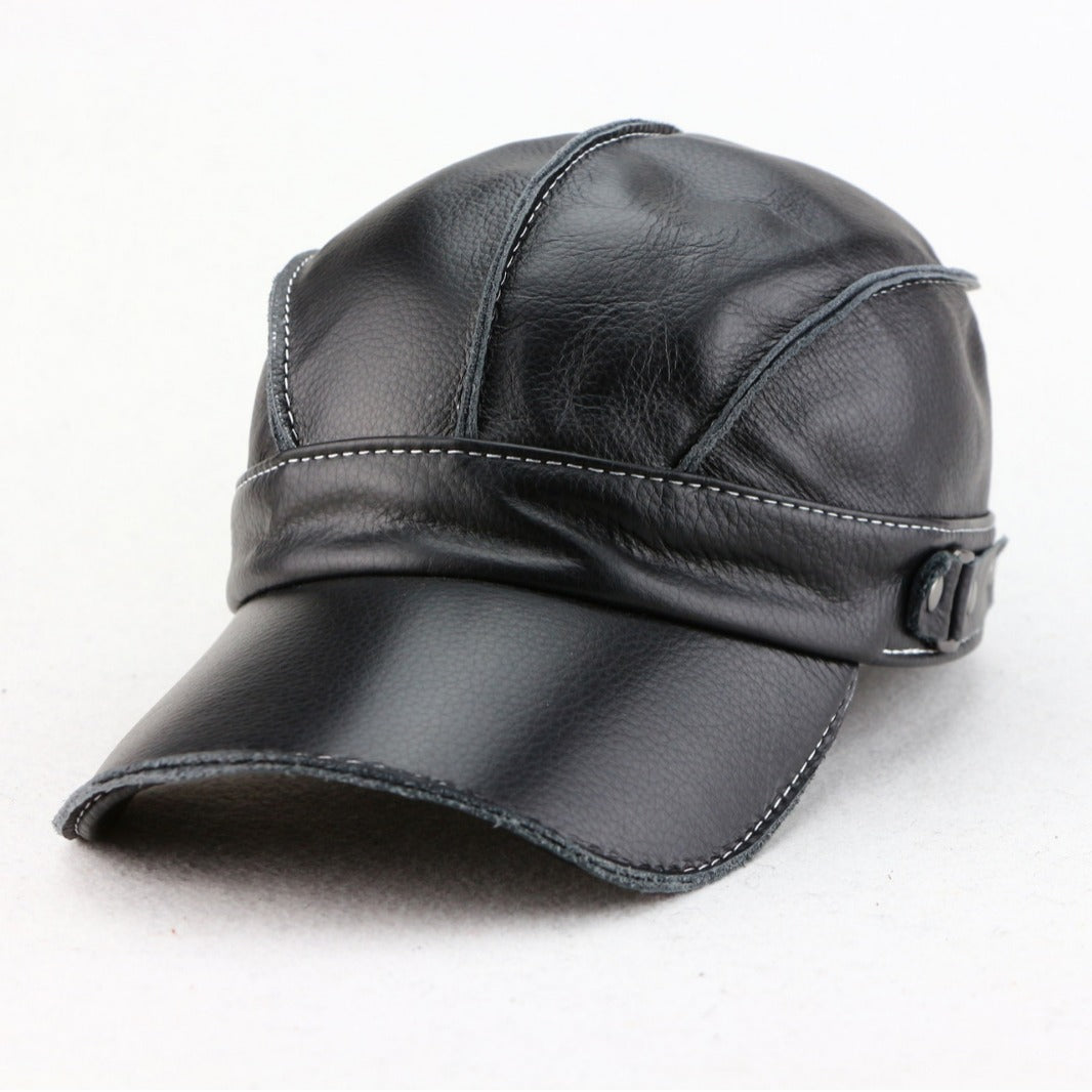 Dalton Genuine Leather Cap