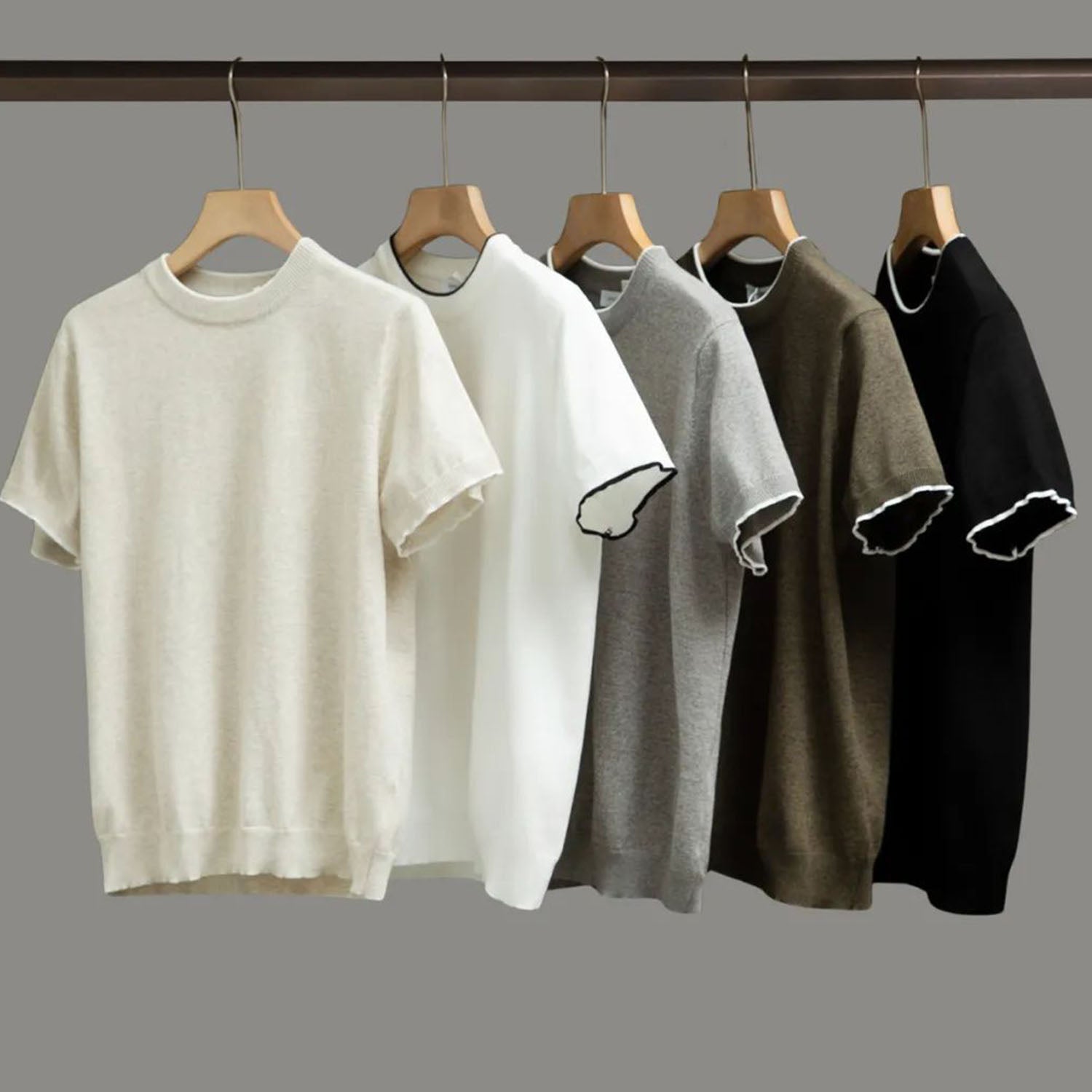 Theo Organic Cotton Knit Short Sleeve Shirt