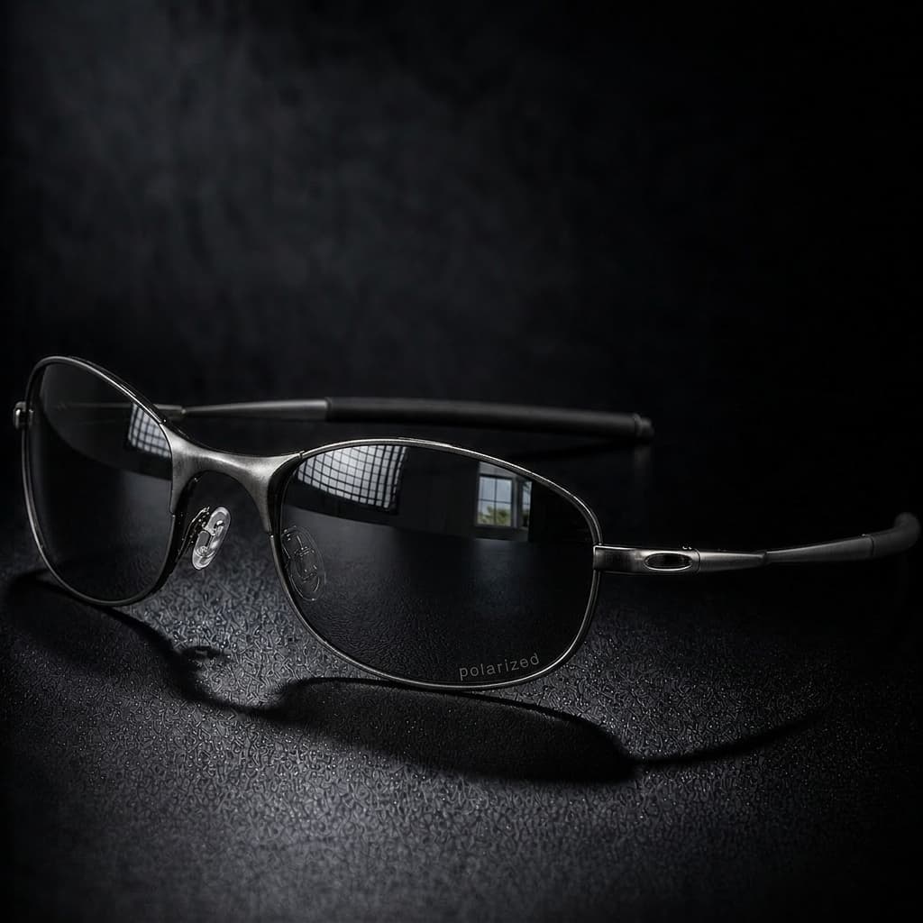 Nuvelio Strada metal polarized UV400 mirrored sunglasses - Dark Brown