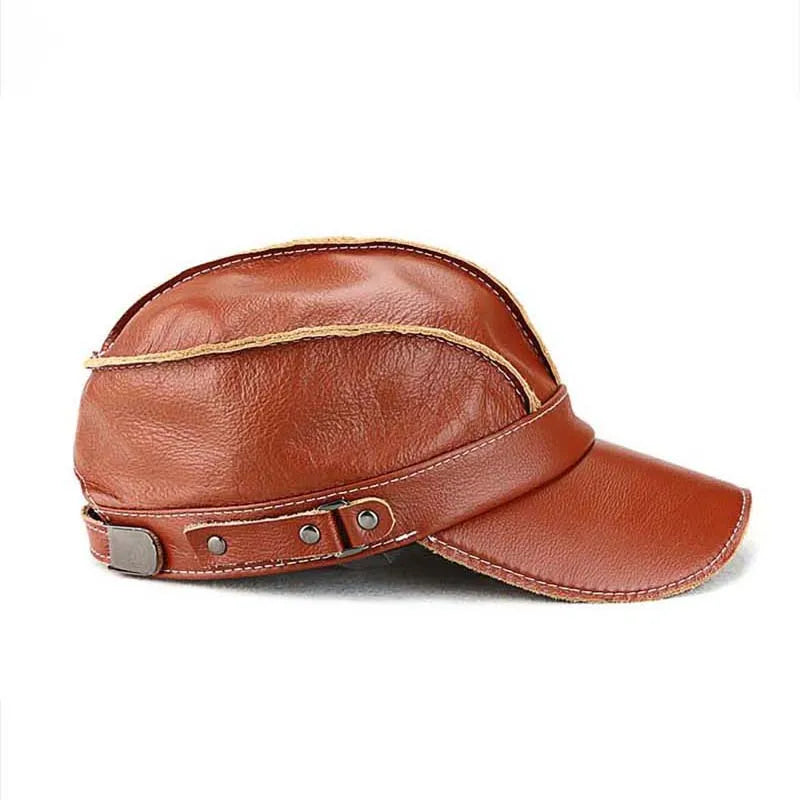 Dalton Genuine Leather Cap