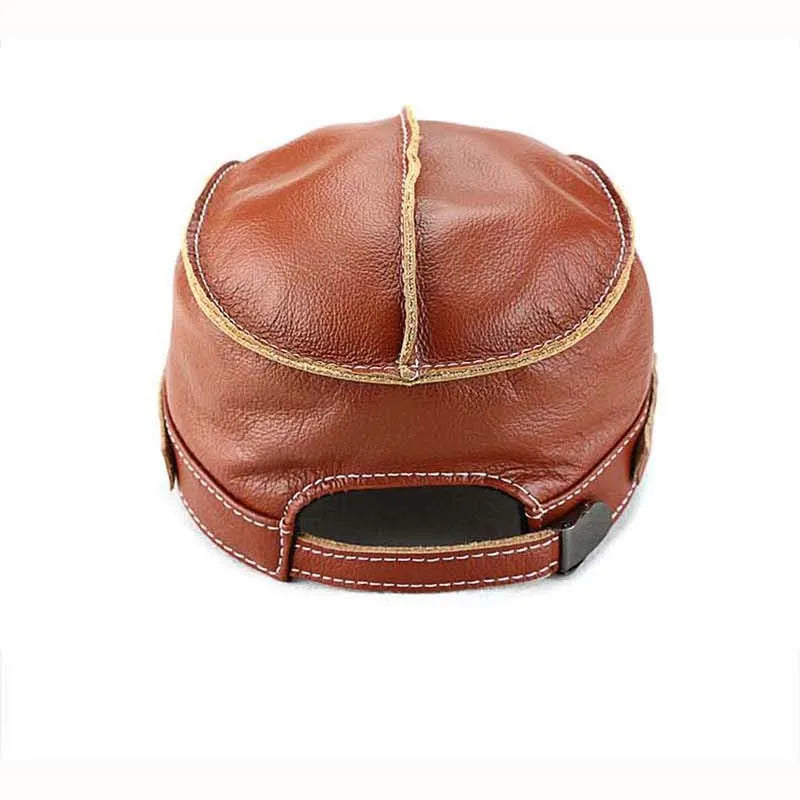 Dalton Genuine Leather Cap