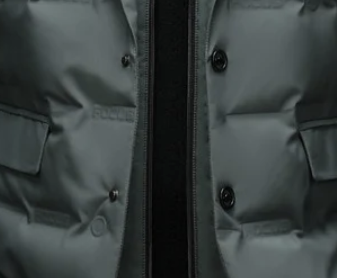 Tailored lightweight white duck down blazer jacket