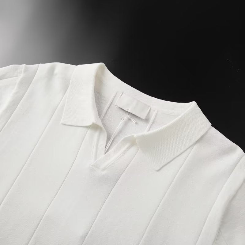 Men’s 100% Cotton Polo Shirt – Breathable Classic Fit - Light Green S product image