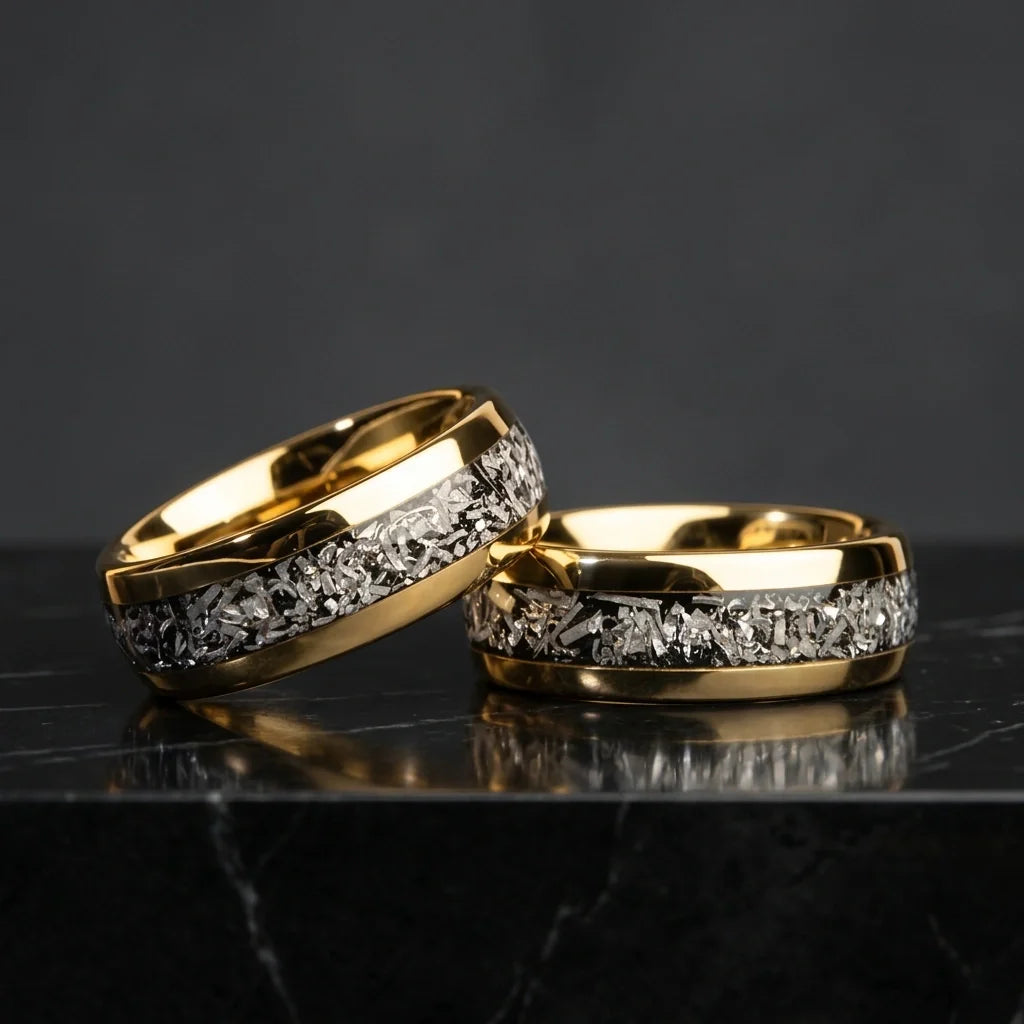 Imperial Gold Ring Gold Plated Stainless Steel Tarnish Resistant Ring
