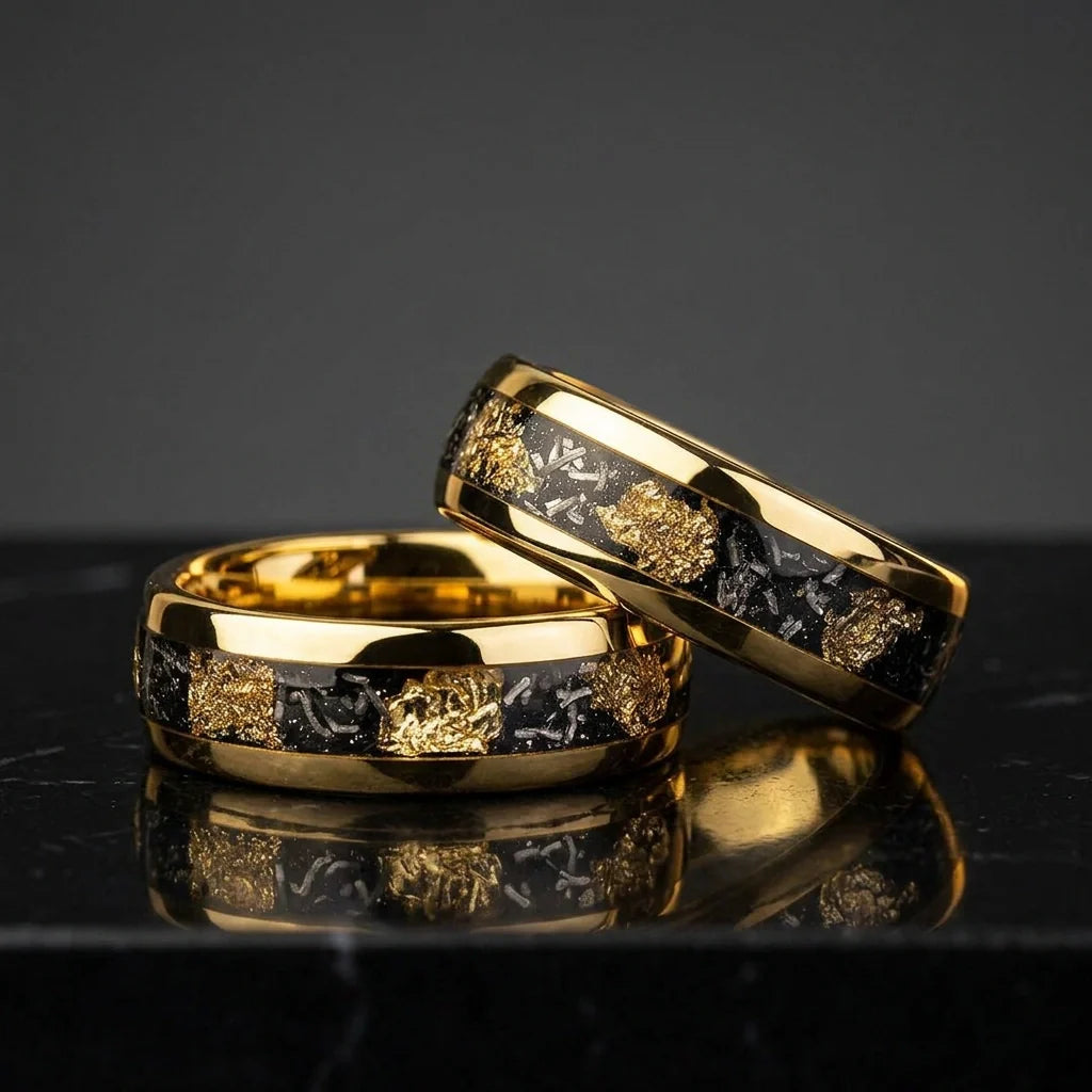 Imperial Gold Ring Gold Plated Stainless Steel Tarnish Resistant Ring