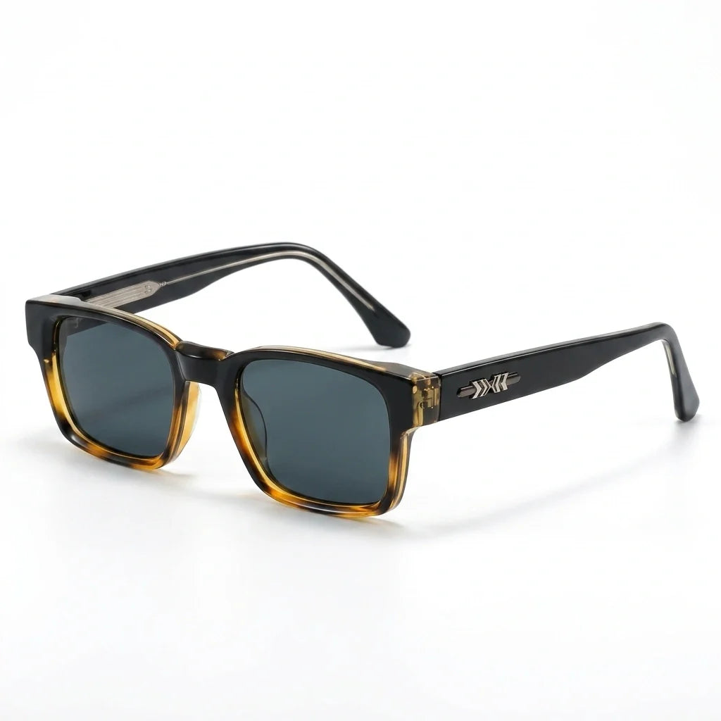 Polarized Sport Sunglasses - HD UV400 Lightweight Shades in Classic Black