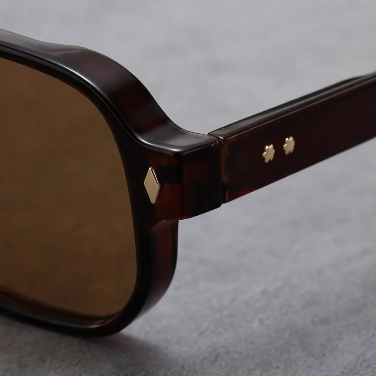 Aviator Sunglasses - UV400 Tinted Double Bridge Shades in Midnight Black