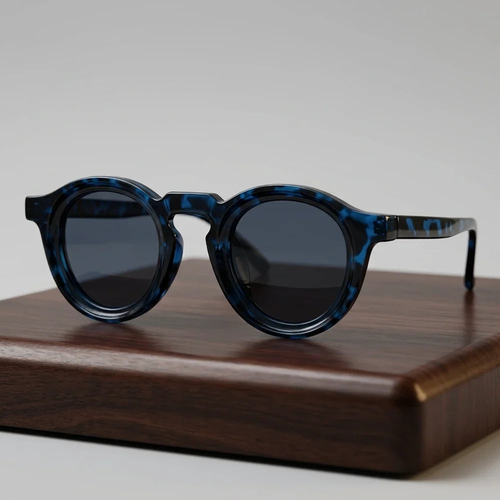 Milano Retro Round Vintage Sunglasses