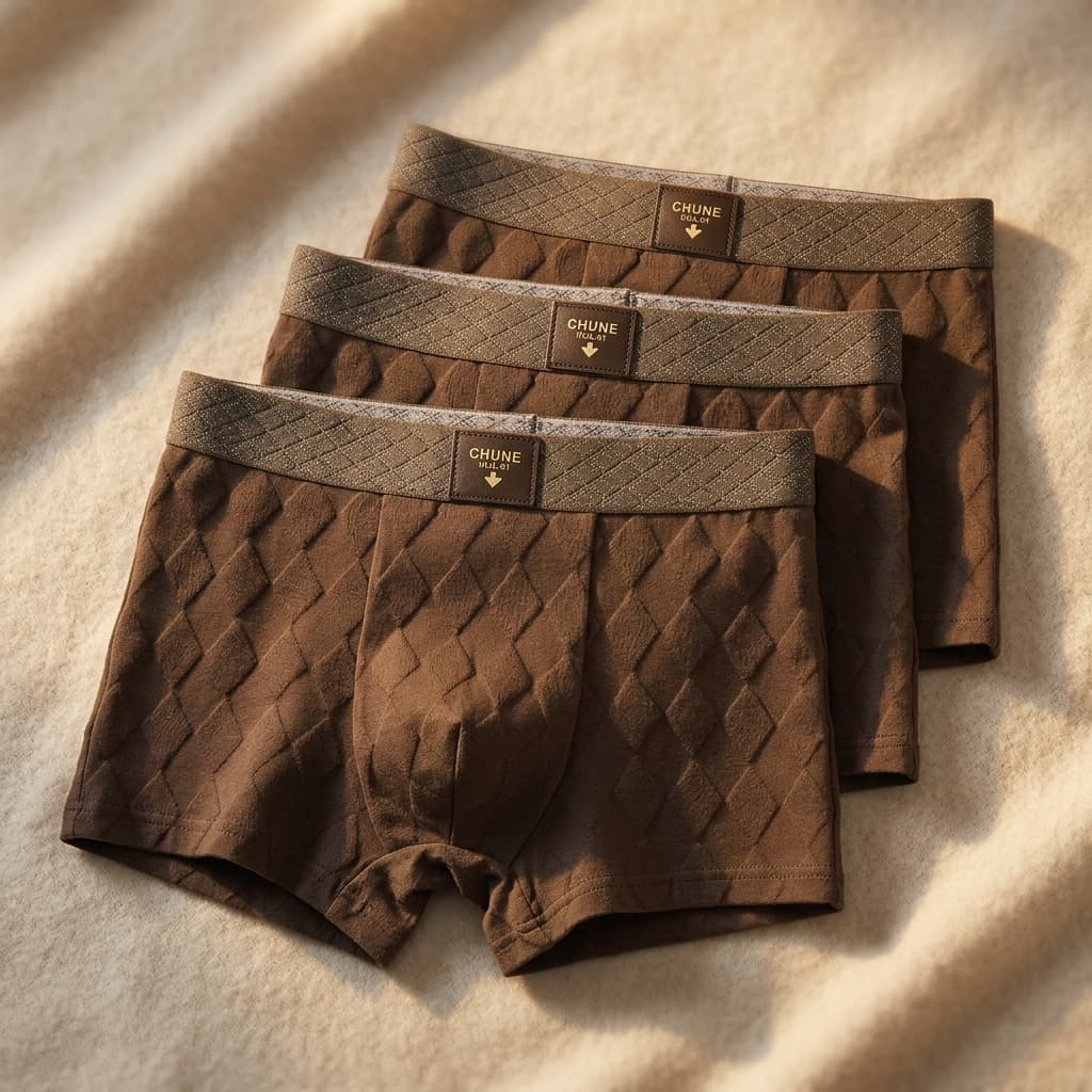 Ashton Organic Cotton Boxer Briefs Set