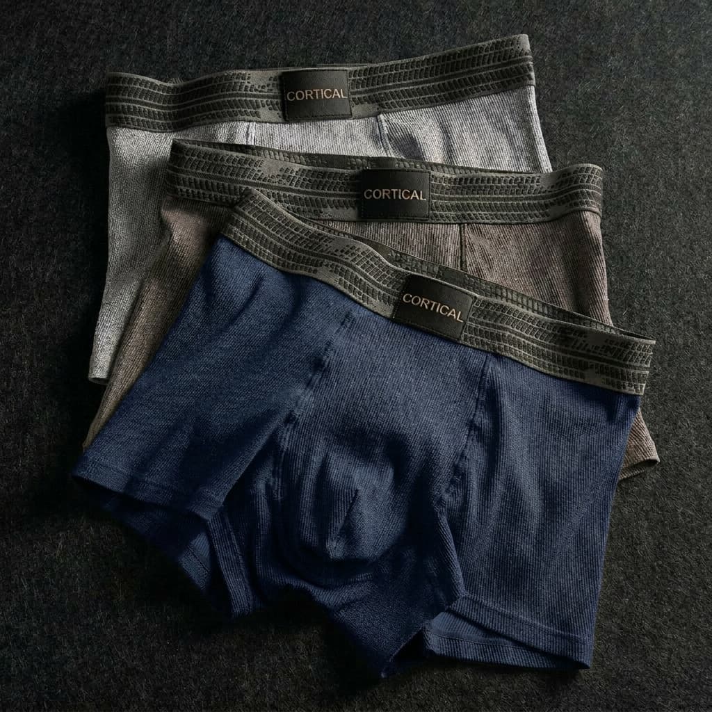 Nuvelio Luma seamless organic cotton boxer briefs breathable underwear - Light S 6pc Set (Get 2 Free)