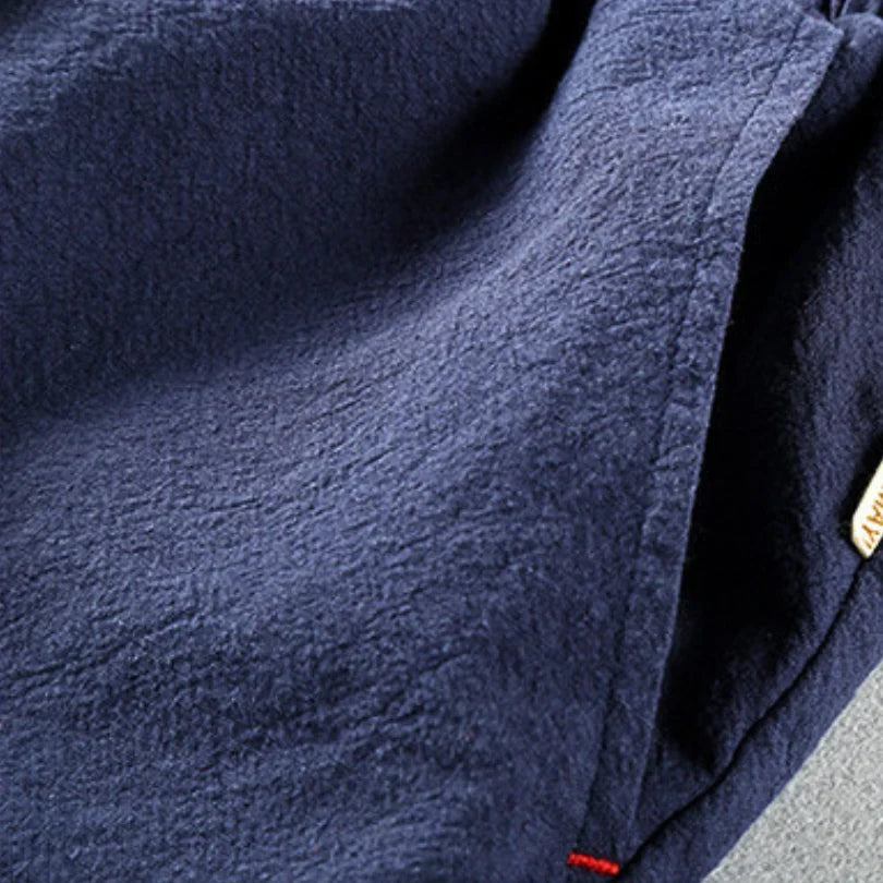 Sora Organic Cotton Linen Drawstring Shorts