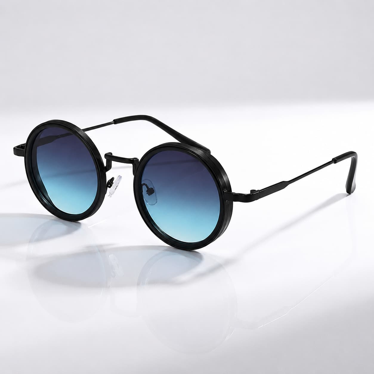 Polarized Aviator Sunglasses Purple Gold No
