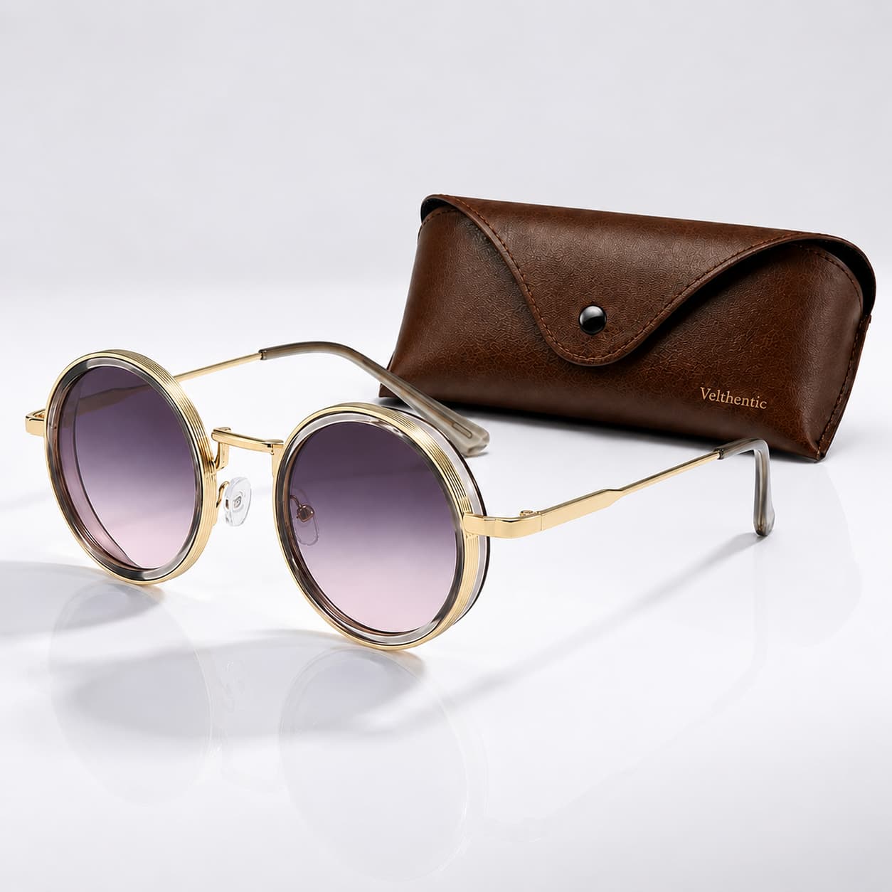 Polarized Aviator Sunglasses Dark Blue Yes