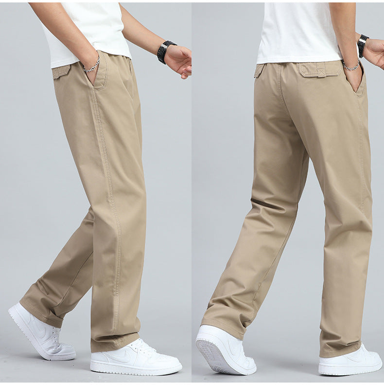 Hudson Breathable Cotton Straight Leg Pants