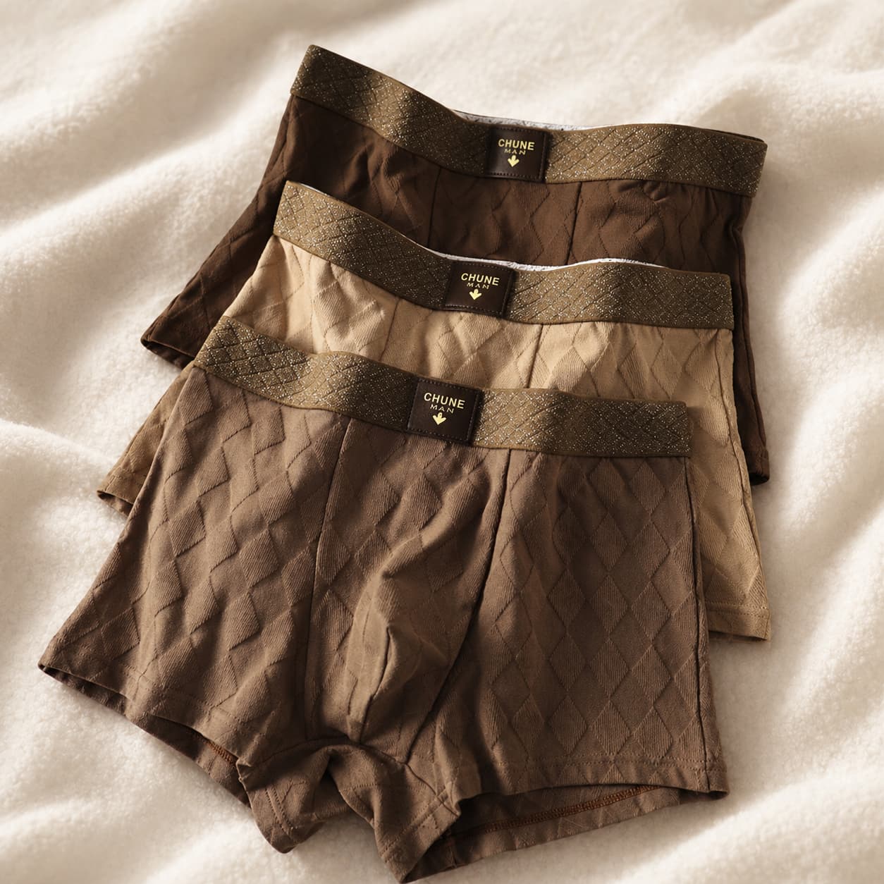 Ashton Organic Cotton Boxer Briefs Set