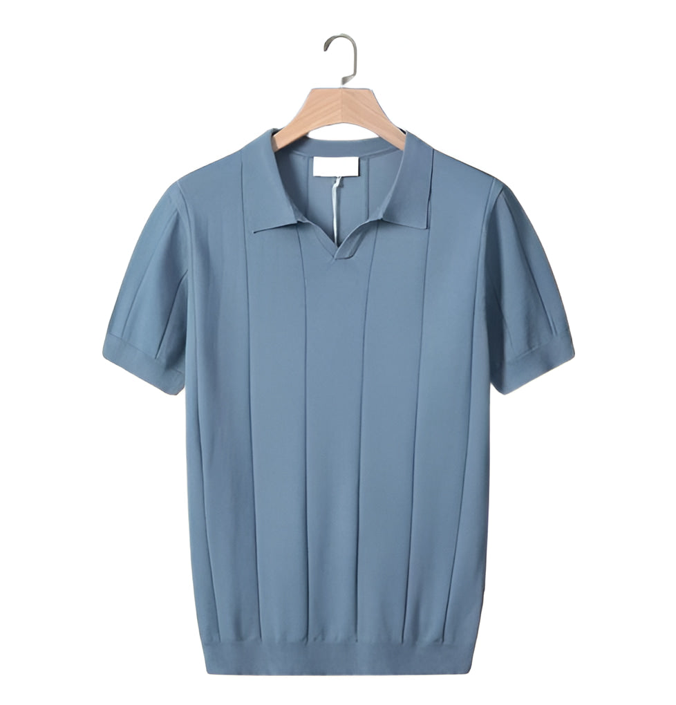 Men’s 100% Cotton Polo Shirt – Breathable Classic Fit - Black XS product image