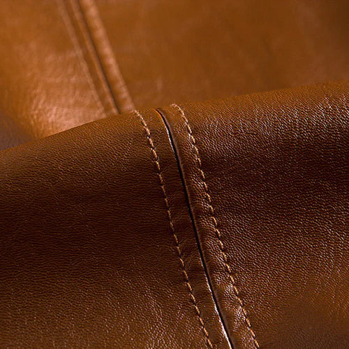 Sutton Leather Jacket Premium Tailored Blazer Style Leather Jacket