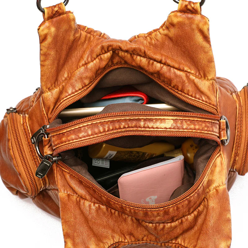 Hana Leather Boho Bag