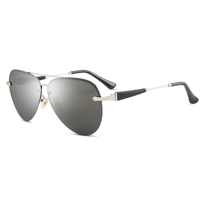 Men's Polarized Aviator Sunglasses - UV400 Gold Double Bridge