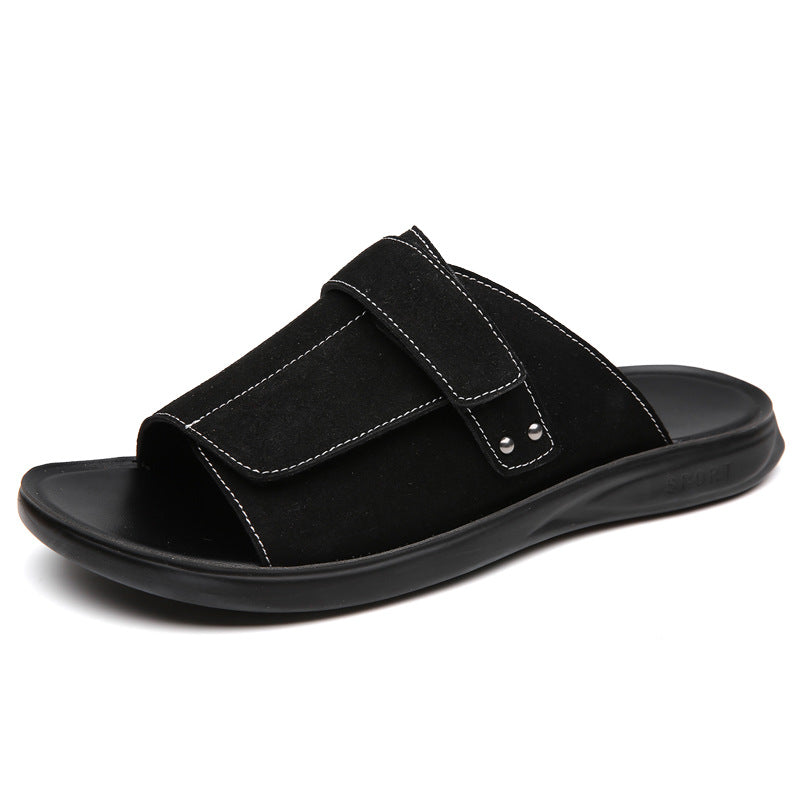Rowan Suede Orthopedic Comfort Slides
