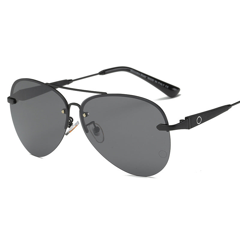 Men's Polarized Aviator Sunglasses - UV400 Gold Double Bridge