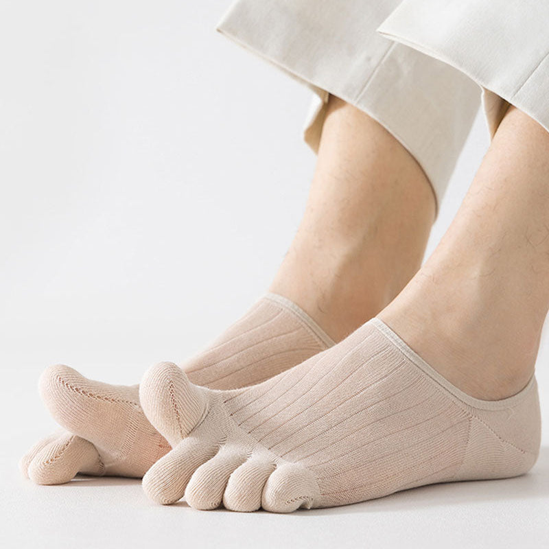 Invisible Breathable Anti-Slip Toe Socks