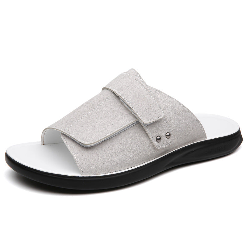 Rowan Suede Orthopedic Comfort Slides