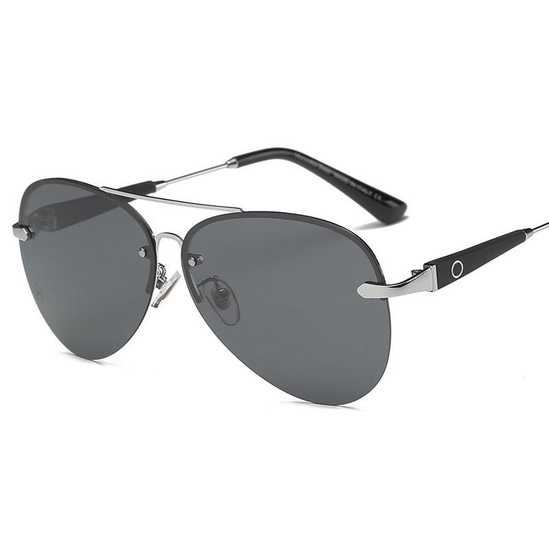 Men's Polarized Aviator Sunglasses - UV400 Gold Double Bridge