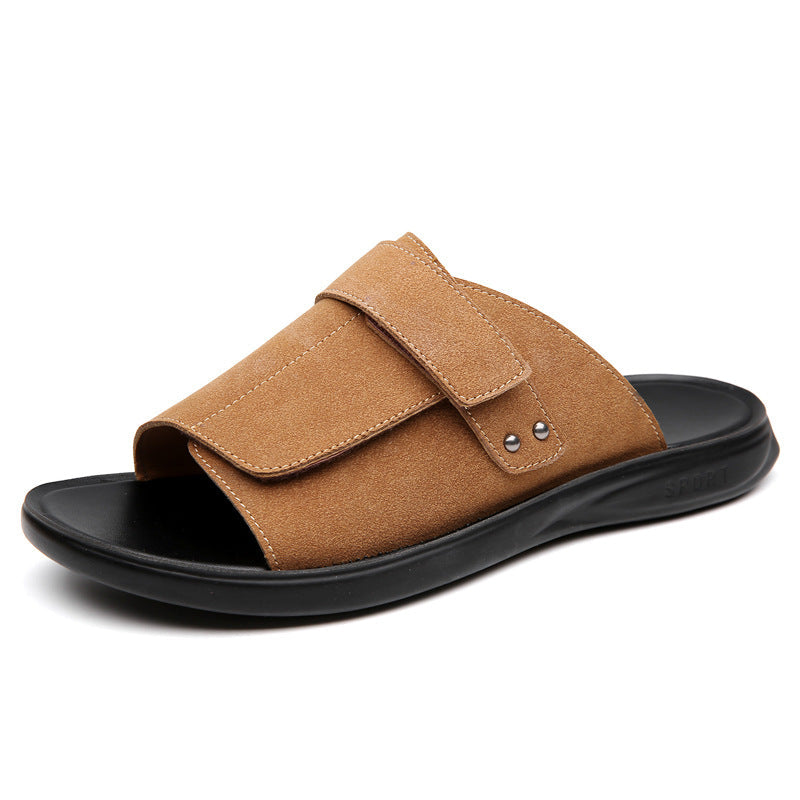 Rowan Suede Orthopedic Comfort Slides