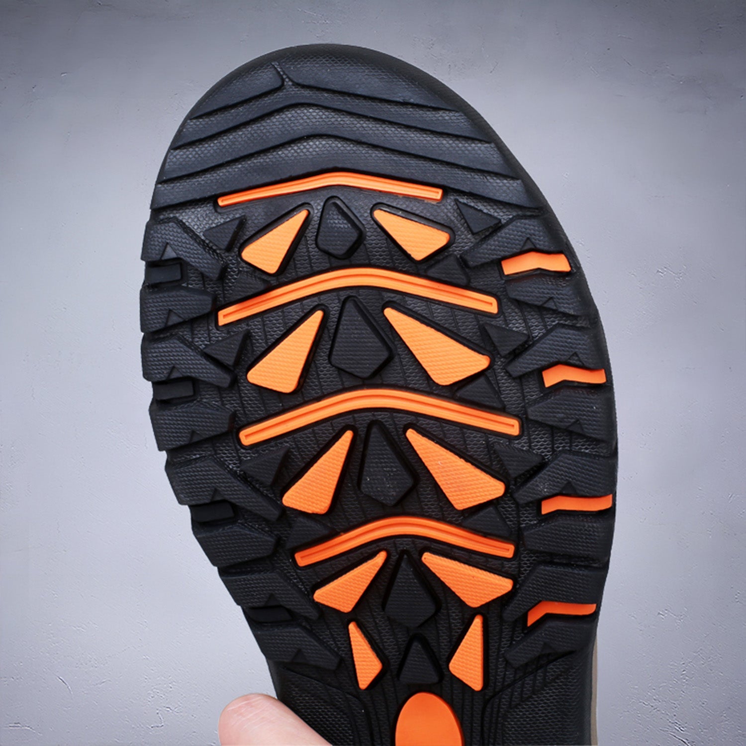 Men's Genuine Leather Sandals - Cushioned Outdoor Grip Footwear in Brown