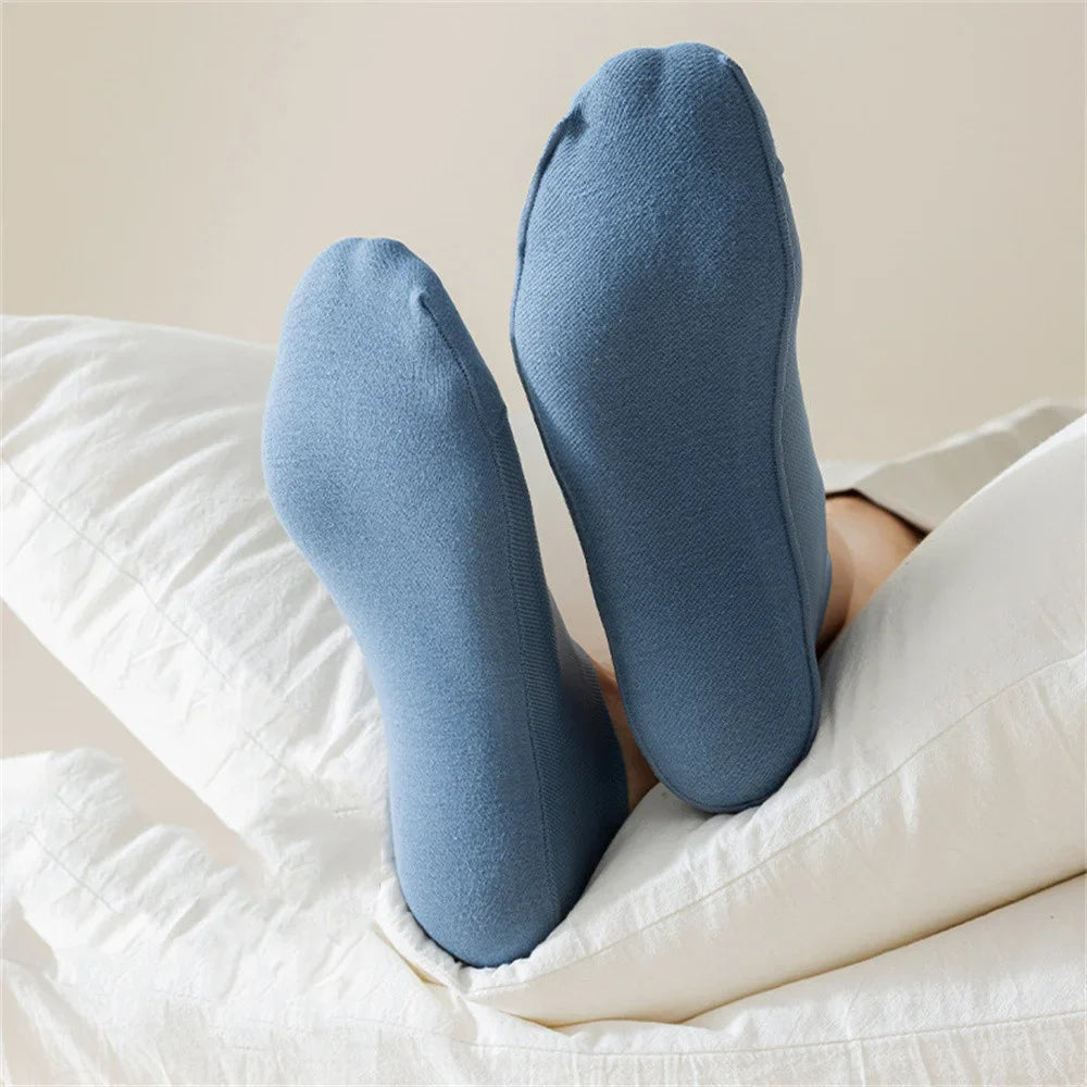 Anti-Slip No-Show Socks Black