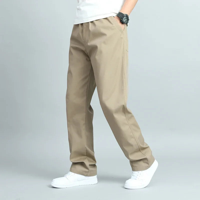 Hudson Breathable Cotton Straight Leg Pants