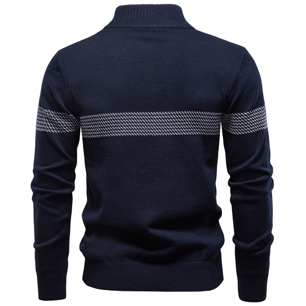 Costa Heritage Stripe Cotton Sweater