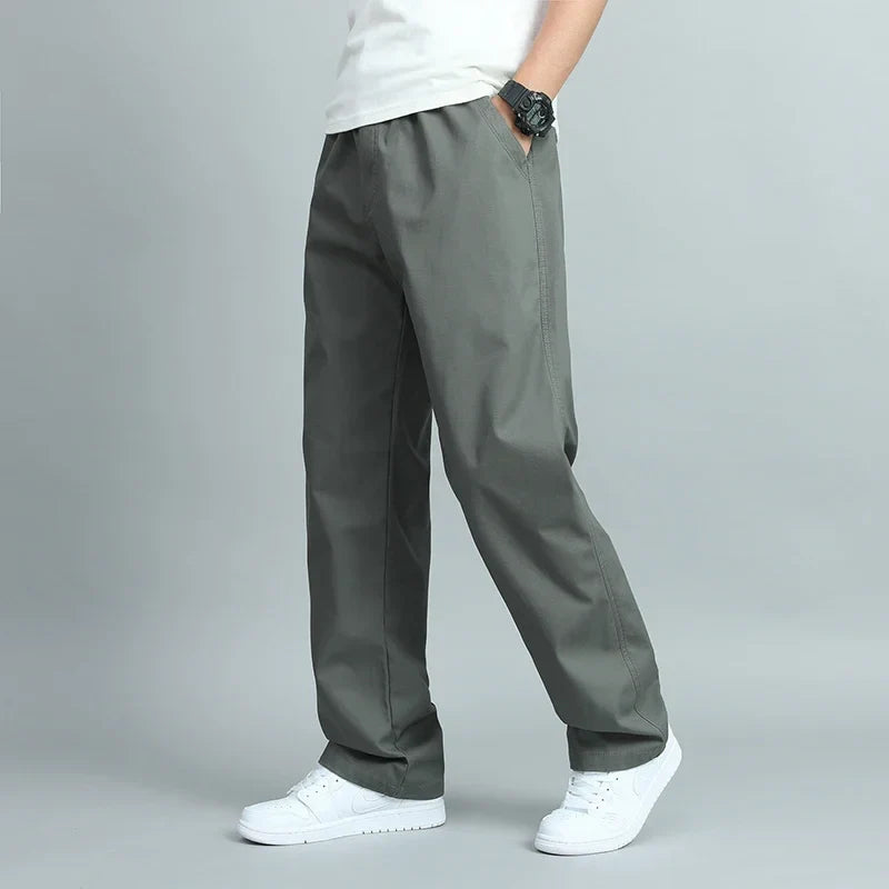 Hudson Breathable Cotton Straight Leg Pants