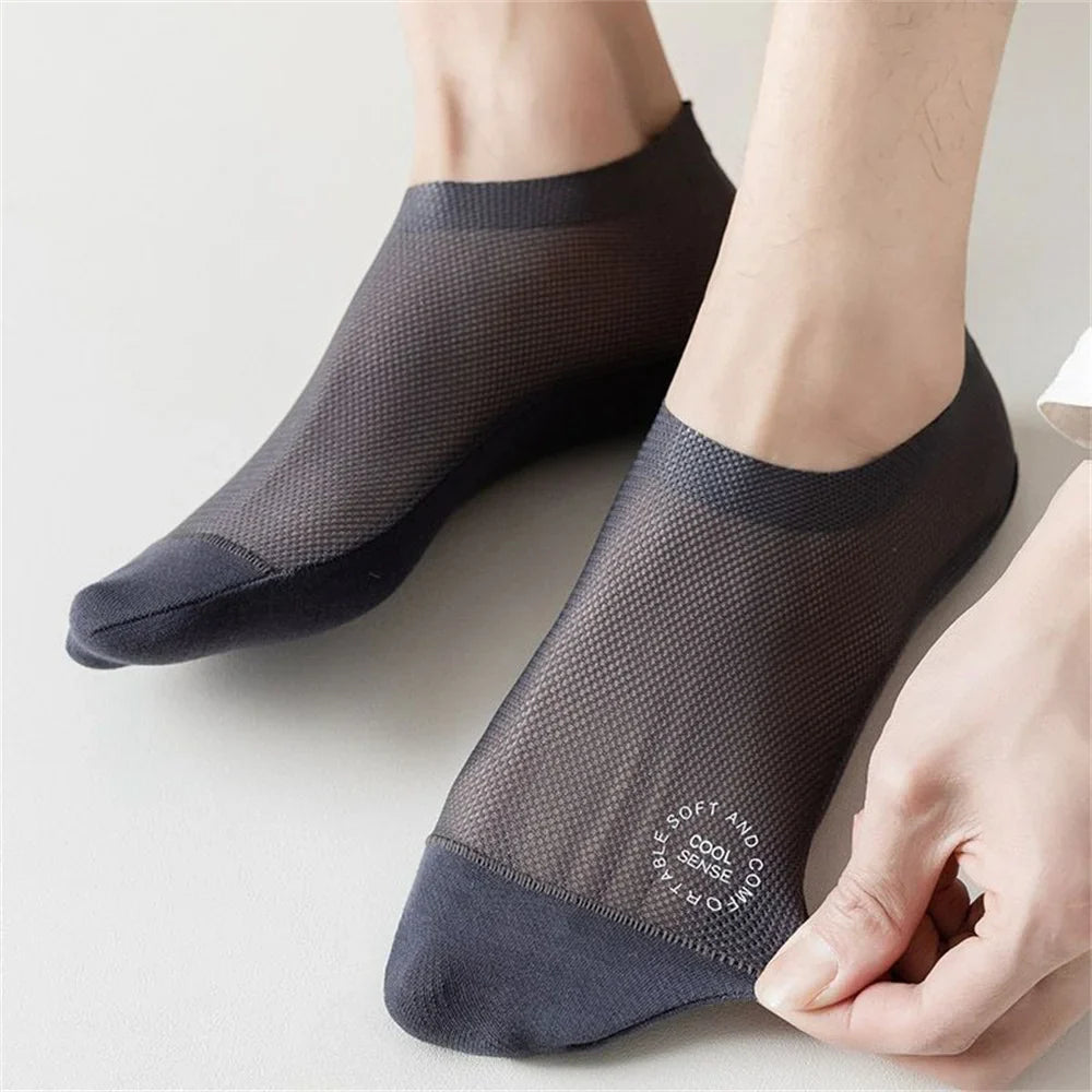 Anti-Slip No-Show Socks