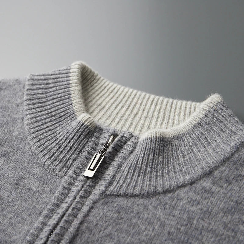 Riku Cashmere Zip Tracksuit 100% Cashmere Matching Set Loungewear