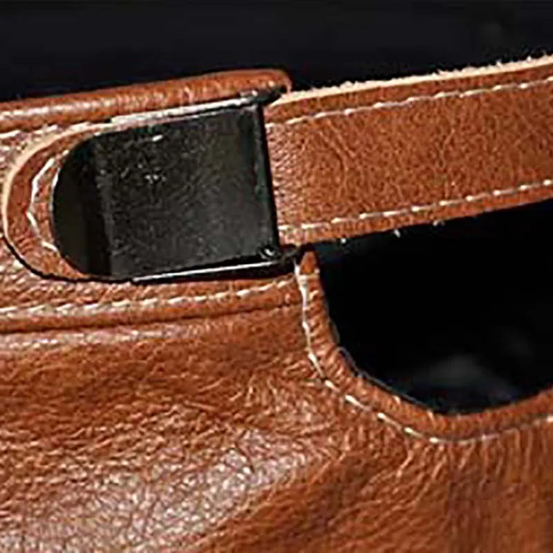 Dalton Genuine Leather Cap