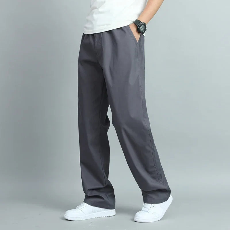 Hudson Breathable Cotton Straight Leg Pants