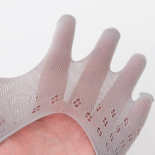 Invisible Breathable No-Slip Toe Socks