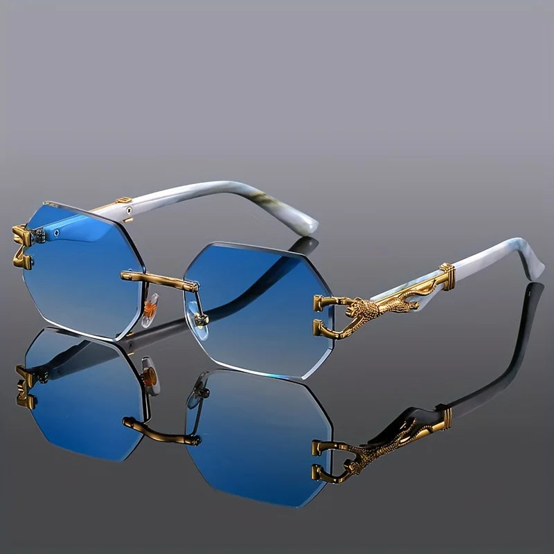 Aurum Rimless Sunglasses