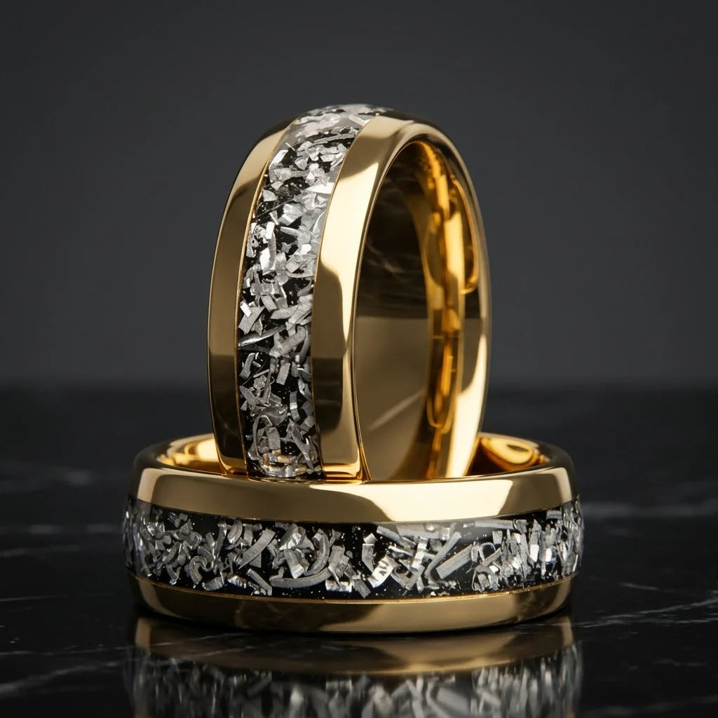 Imperial Gold Ring Gold Plated Stainless Steel Tarnish Resistant Ring