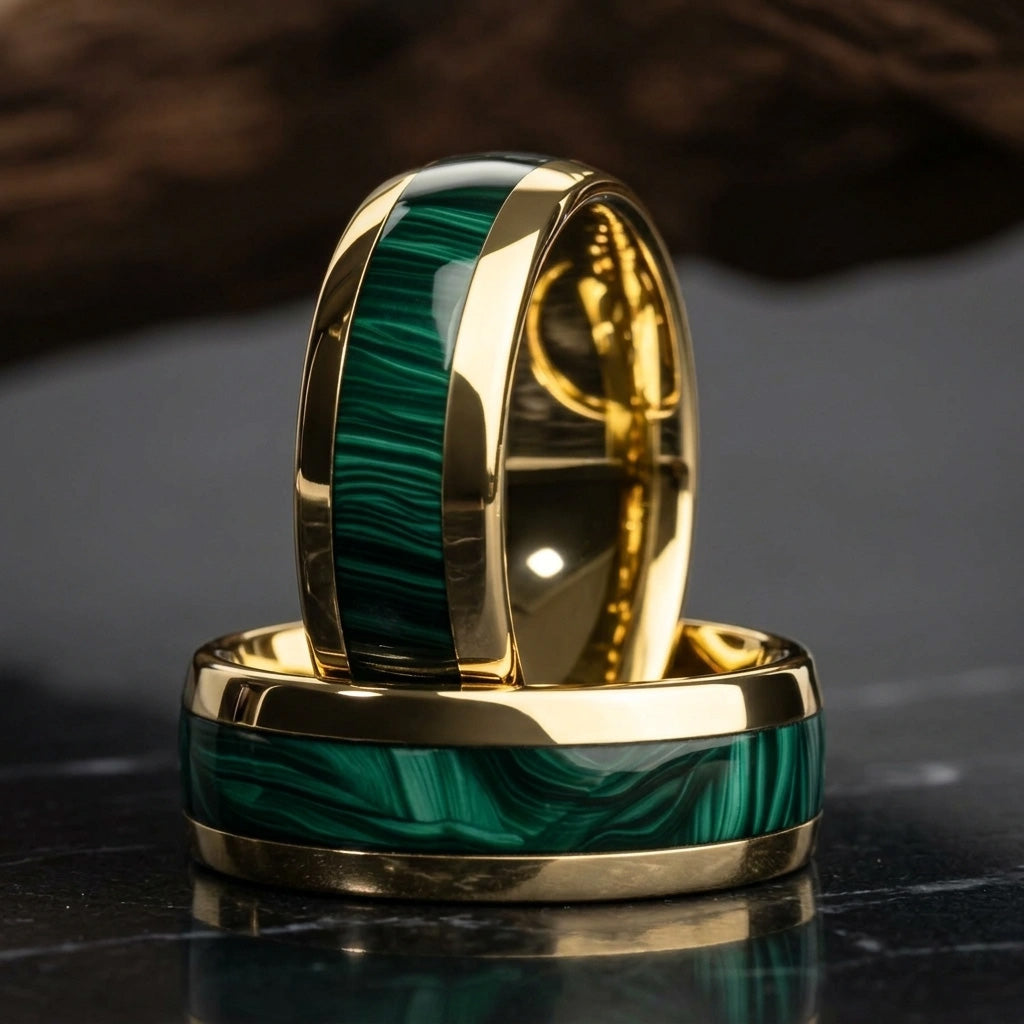 Imperial Gold Ring Gold Plated Stainless Steel Tarnish Resistant Ring