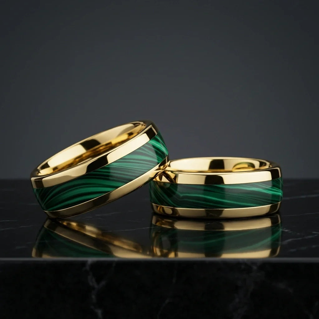 Imperial Gold Ring Gold Plated Stainless Steel Tarnish Resistant Ring