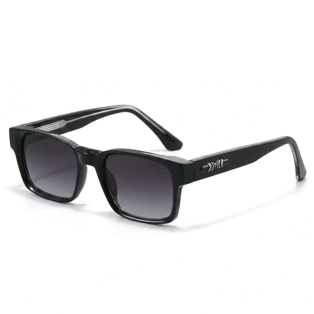 Polarized Sport Sunglasses - HD UV400 Lightweight Shades in Classic Black